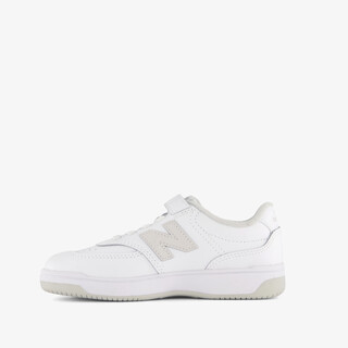 New Balance BB80 kinder sneakers wit grijs
