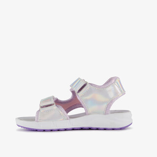 Frozen meisjes sandalen met lichtjes zilver