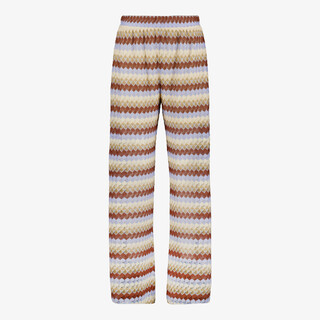 TwoDay dames wide leg broek met print multicolor