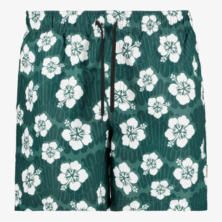 JJ REBEL heren zwemshort met print groen