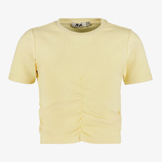 MyWay cropped meisjes T-shirt geel