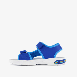 Sonic jongens sandalen met lichtjes blauw