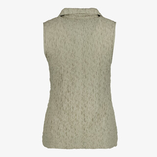 TwoDay mouwloze dames blouse groen