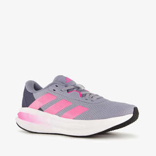 Adidas Galaxy 7 dames hardloopschoenen grijs roze