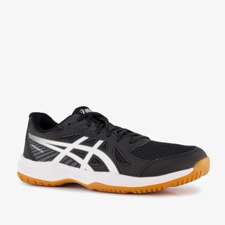 Asics Upcourt 6 heren zaalschoenen zwart wit