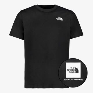 The North Face Evolution Box heren T-shirt zwart