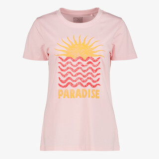 TwoDay dames t-shirt met opdruk roze