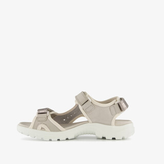 ECCO Onroads leren dames wandelsandalen beige