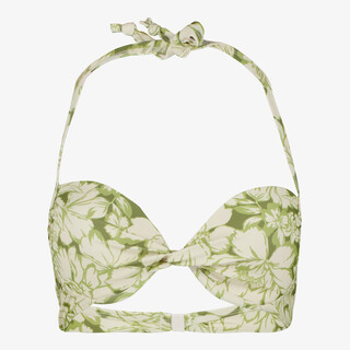 Osaga voorgevormde dames bikinitop met bloemenprint