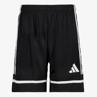 Adidas Squadra 25 kinder sportshort zwart wit