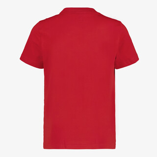 Puma Ess 2 Color NO.1 Logo kinder T-shirt rood