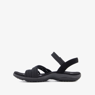 Skechers Reggae Slim Coffee dames sandalen zwart