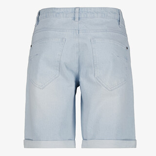Unsigned heren denim short lichtblauw