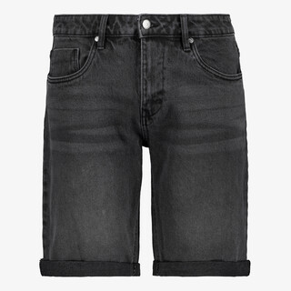 Unsigned heren denim short zwart