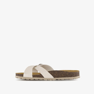 Hush Puppies leren dames bio slippers goud