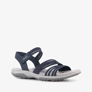 Skechers Reggae Slim Coffee dames sandalen blauw