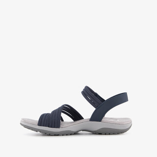 Skechers Reggae Slim Coffee dames sandalen blauw