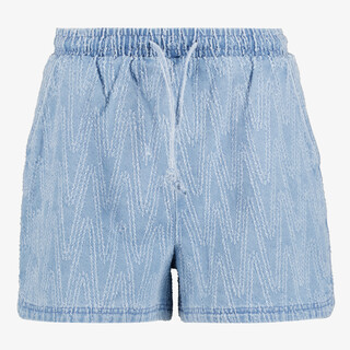 TwoDay dames denim short lichtblauw