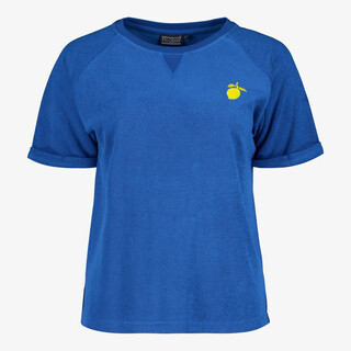 TwoDay dames badstof T-shirt blauw