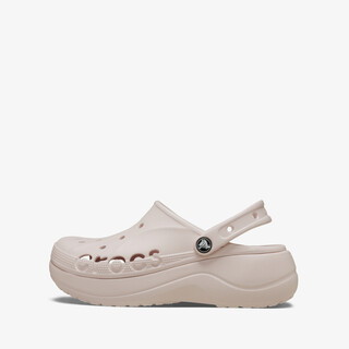 Crocs Baya Platform Clogs Barely Pink dames klompen