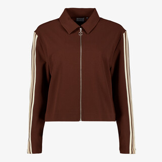 TwoDay dames jasje met biezen bruin