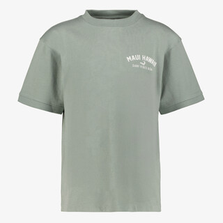 Unsigned jongens T-shirt groen