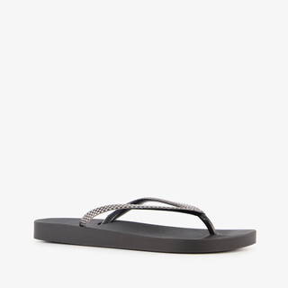 Copacabana Anatomic Shine dames teenslippers zwart