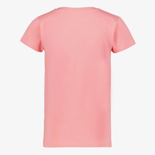 TwoDay basic meisjes T-shirt roze