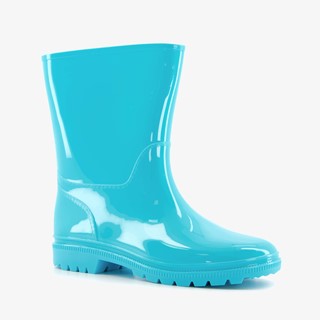 Blauwe kinder regenlaarzen