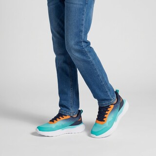 Osaga kinder sportschoenen blauw oranje