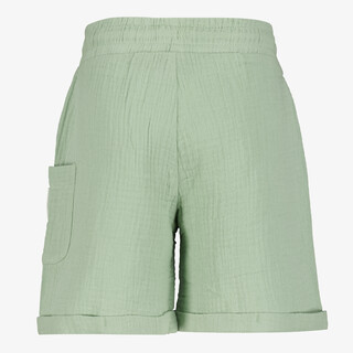 Unsigned jongens mousseline short groen