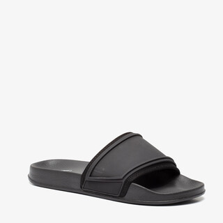 Heren badslippers zwart