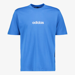 Adidas M LIN SJ heren T-shirt blauw