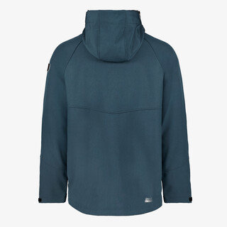 Kjelvik softshell heren jas blauw