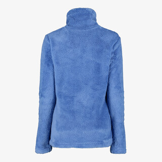 Mountain Peak fluffy dames outdoor fleece vest blauw