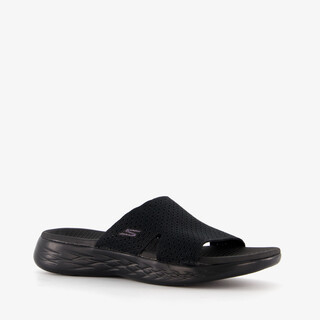 Skechers On The Go 600 dames slippers zwart