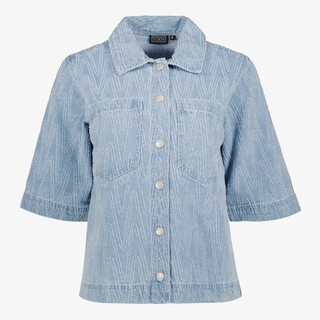 TwoDay dames denim blouse lichtblauw