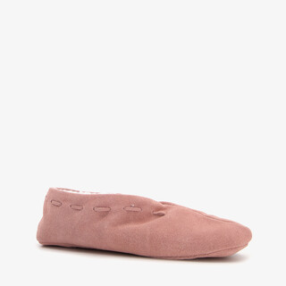 Thu!s leren dames Spaanse sloffen roze