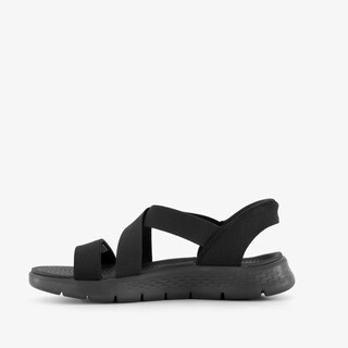 Skechers Slip-ins: GO WALK Flex dames sandalen zwart