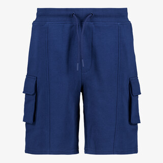 Unsigned jongens cargo sweatshort blauw