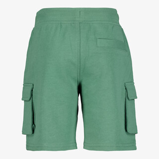 Unsigned jongens cargo sweatshort groen