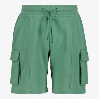 Unsigned jongens cargo sweatshort groen