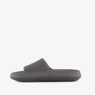 Heren badslippers grijs