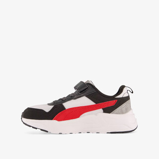 Puma Trinity 2 LT Mid 90 PS kinder sneakers wit zwart