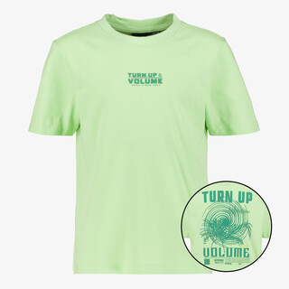 Unsigned jongens T-shirt met opdruk lichtgroen