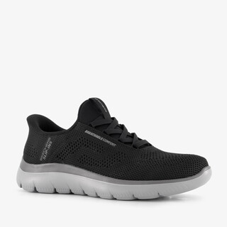 Skechers Slip-ins: Summits - Perfo heren sneakers zwart