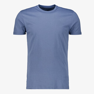 Unsigned heren T-shirt katoen ronde hals groen