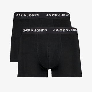 Jack & Jones 2-pack heren boxershorts zwart