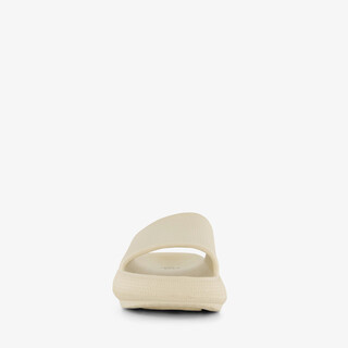 Dames badslippers beige