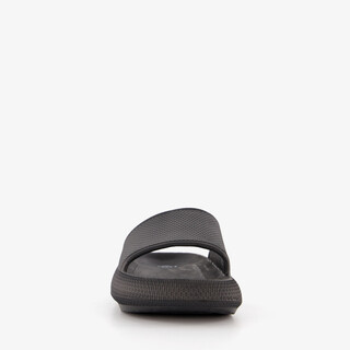 Heren badslippers zwart
